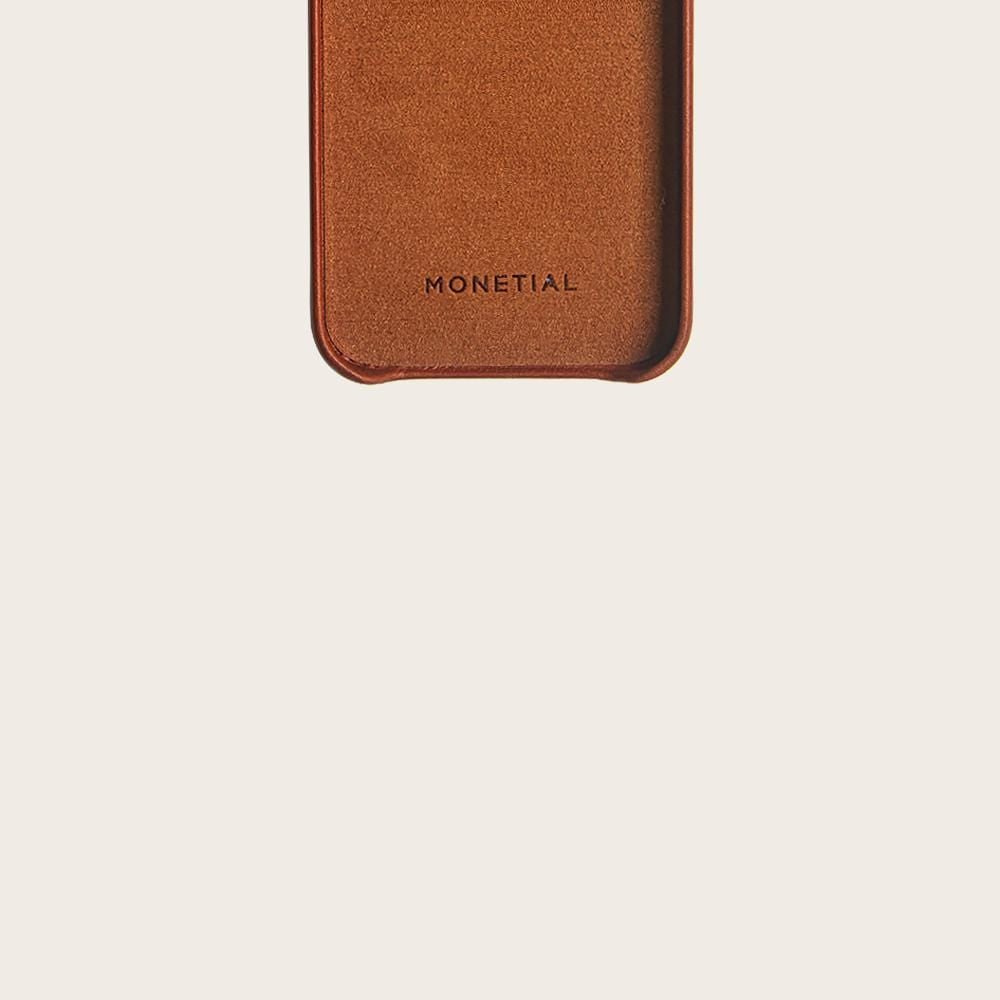 Bourbon Premium Leather iPhone Case with Card Holder for iPhone 12 Series | Monetial 
