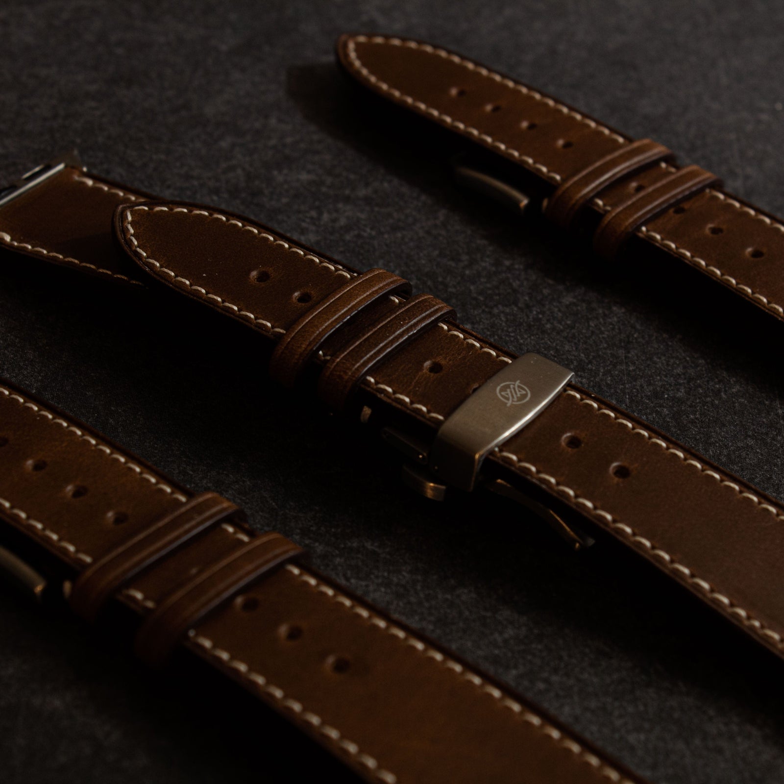 Horween Premium Horween Leather Watch Bands For Apple Watch | Monetial