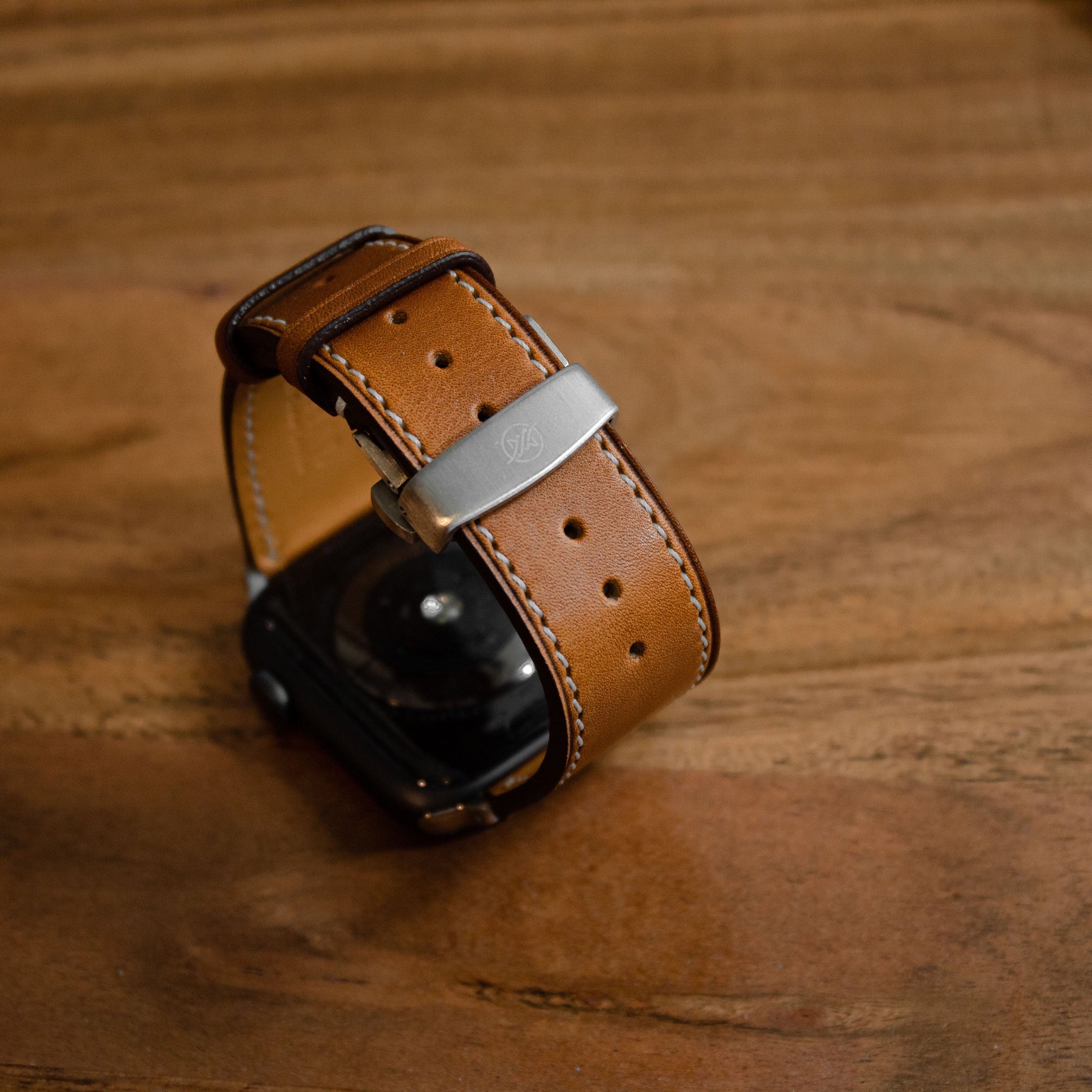 Barenia Monetial Leather Watch Bands For Apple Watch | Premium Barenia Leather