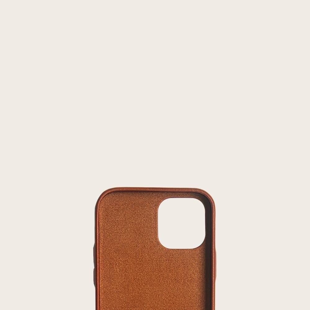 Bourbon Premium Leather iPhone Case with Card Holder for iPhone 12 Series | Monetial 