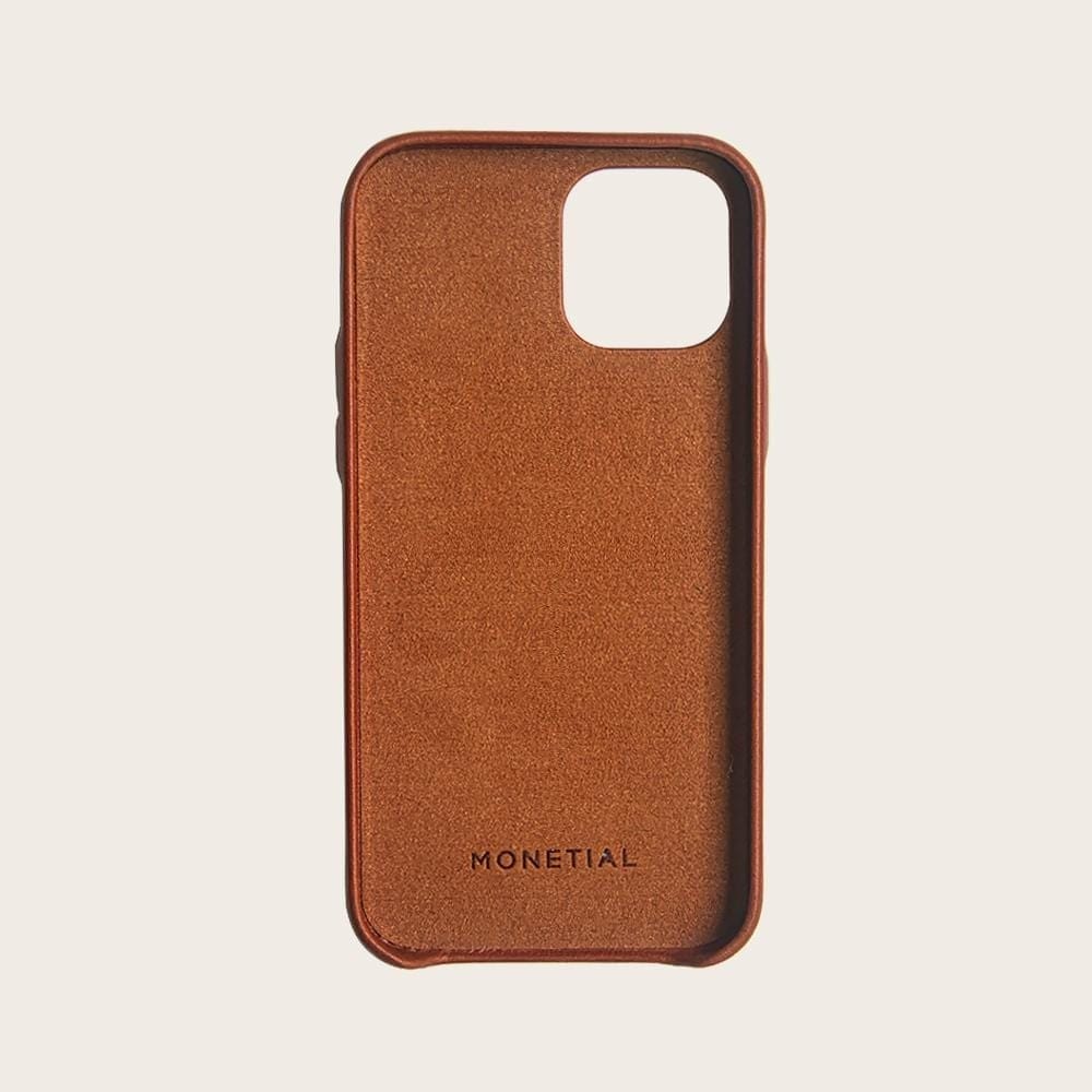 Bourbon Premium Leather iPhone Case with Card Holder for iPhone 12 Series | Monetial 