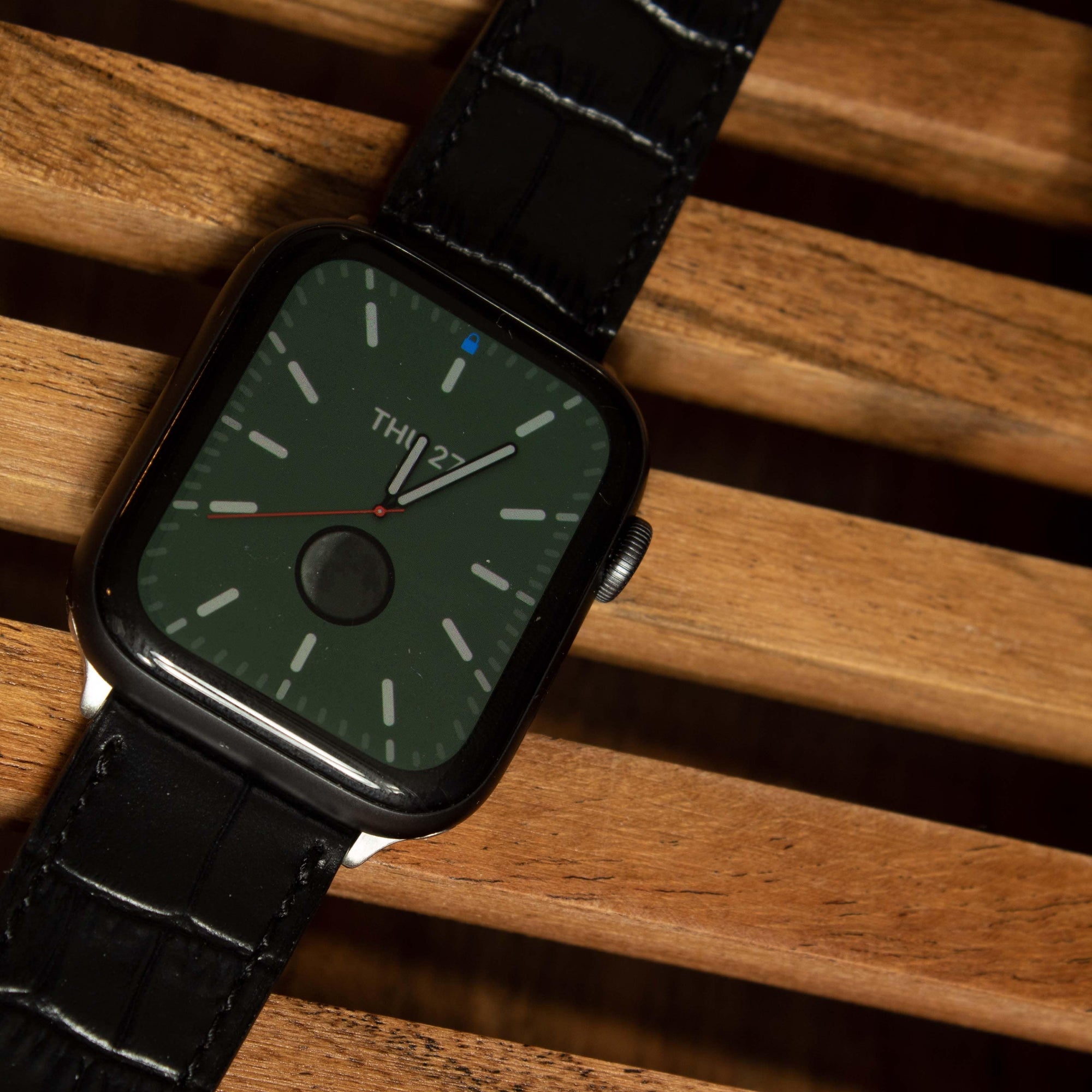 Crocodilus Crocodilus Leather Apple Watch Bands | Premium Straps for Apple Watch 