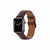 Havana / 38mm / 40mm / 41mm Vachetta Signature Leather Watch Bands For Apple Watch | Monetial