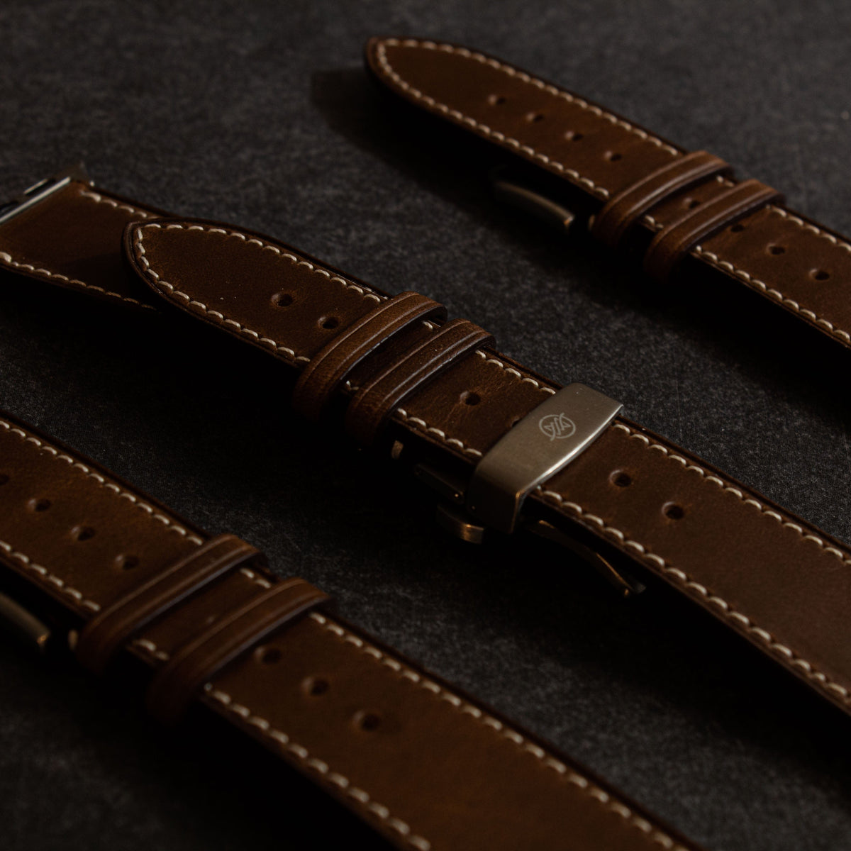 Horween Premium Horween Leather Watch Bands For Apple Watch | Monetial