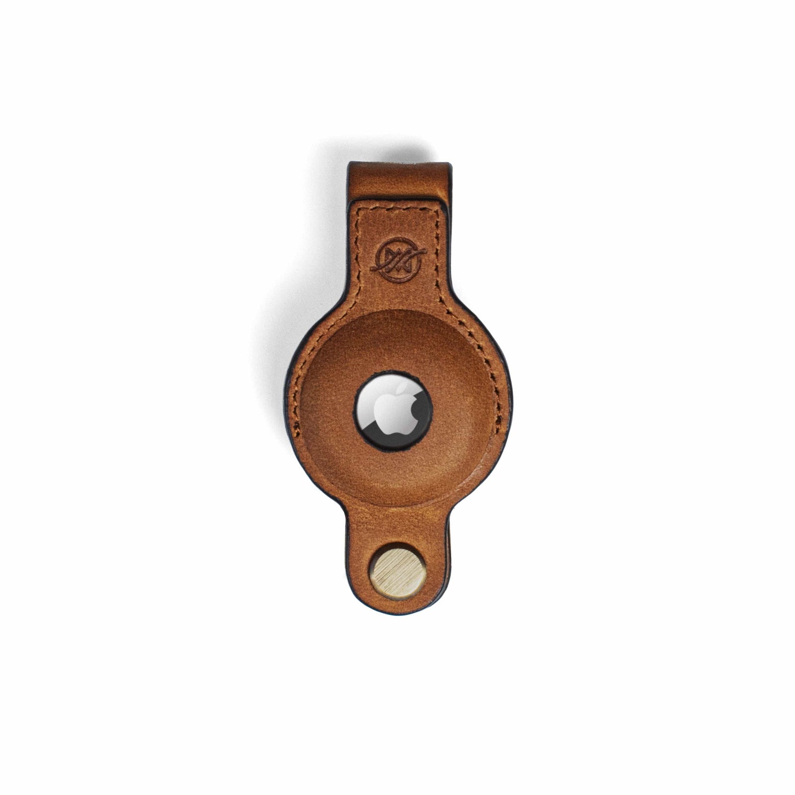 Saddle Brown Key Organizer and Case for Airtag Leather Keychain for AirTag | Key Organizer and Case for Airtag 