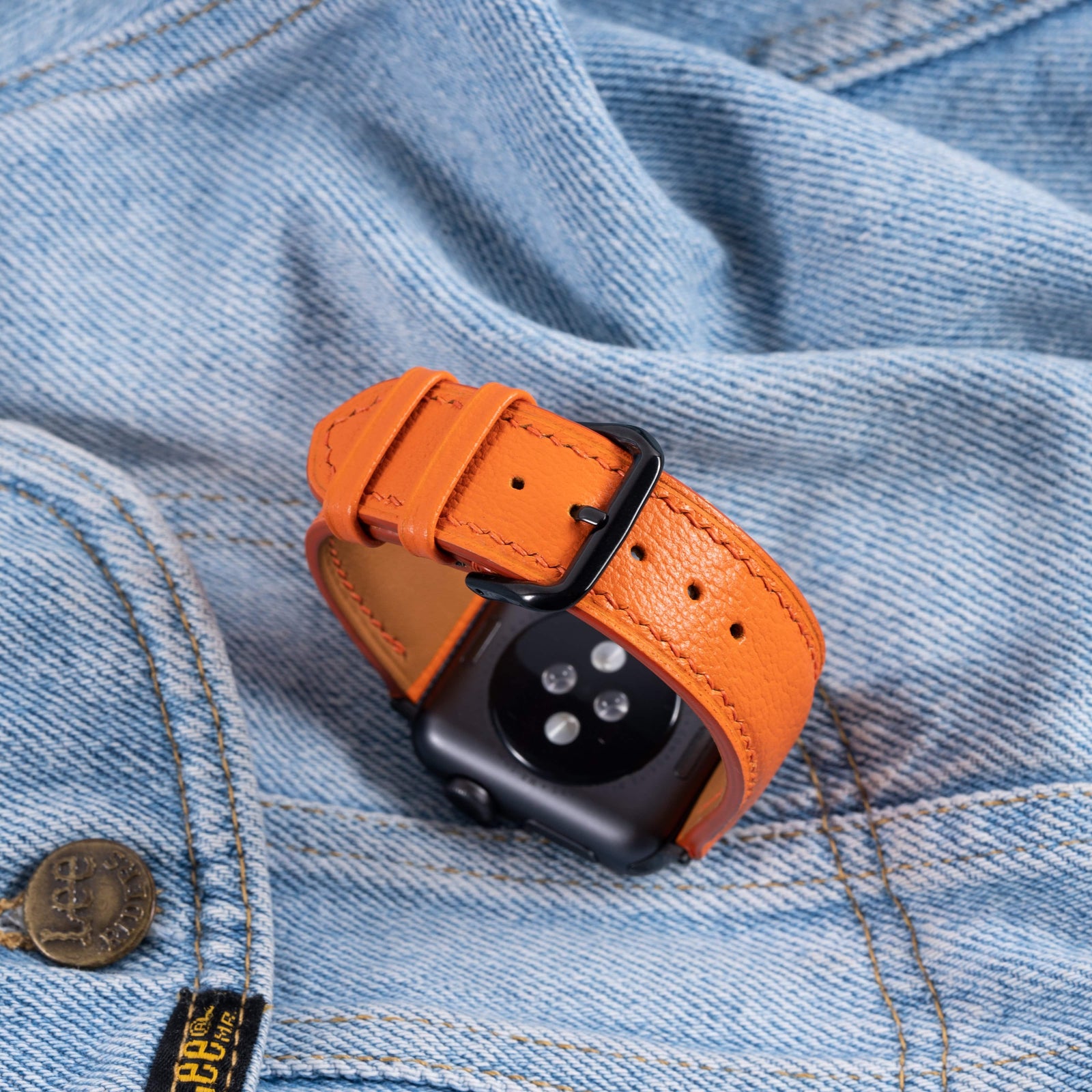 Sully Signature Leather Watch Bands For Apple Watch | Sully | Monetial