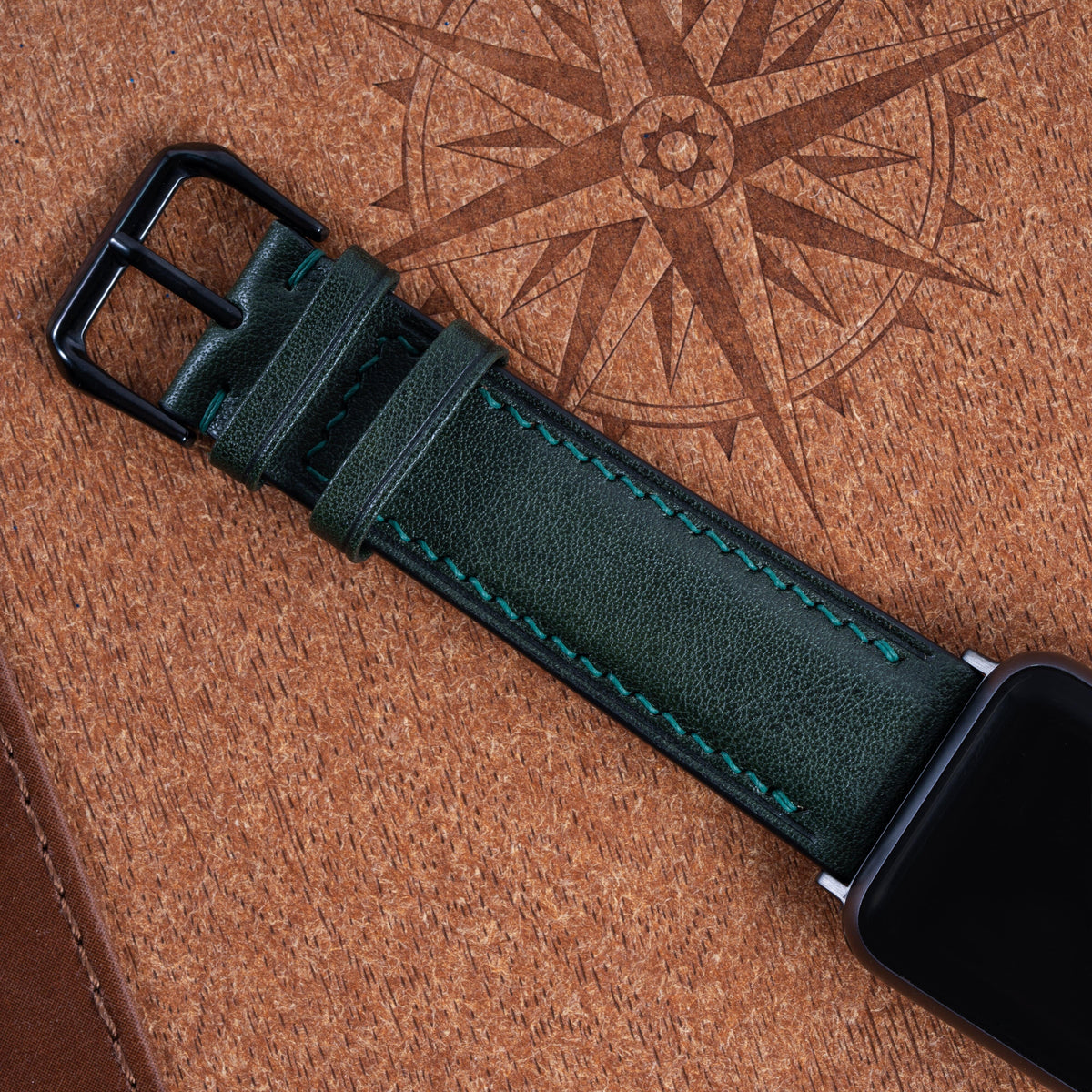 Vachetta Leather Apple Watch Band, French Calfskin Leather