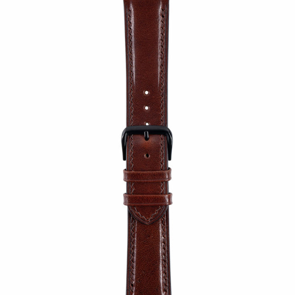 Custom Vachetta leather watch band, Brown Cow leather watch strap SW136