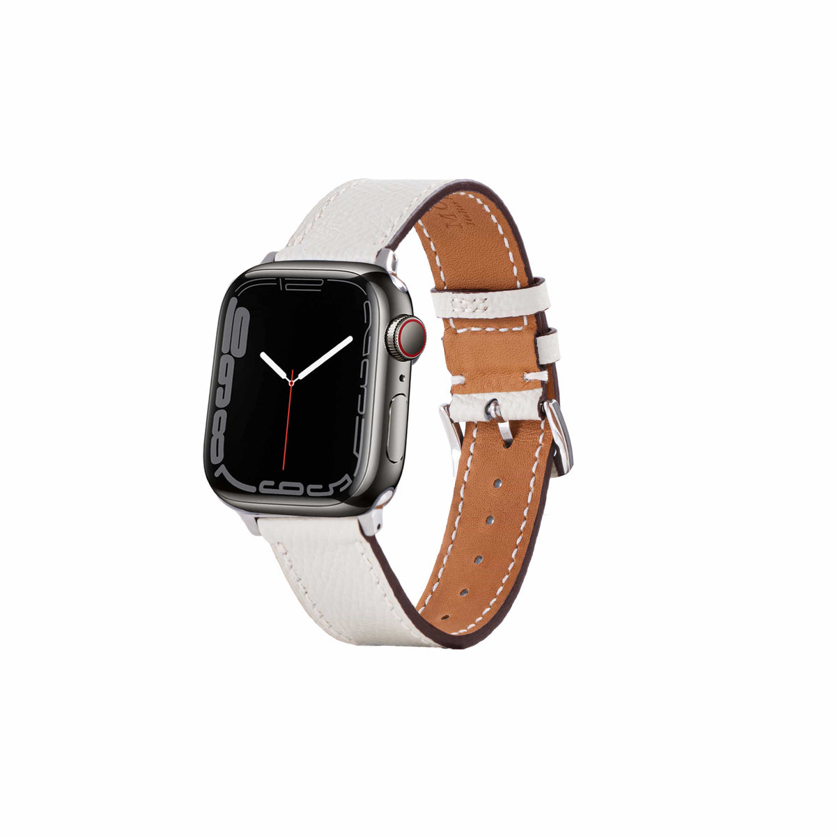 Black EPI Leather Apple Watch Band